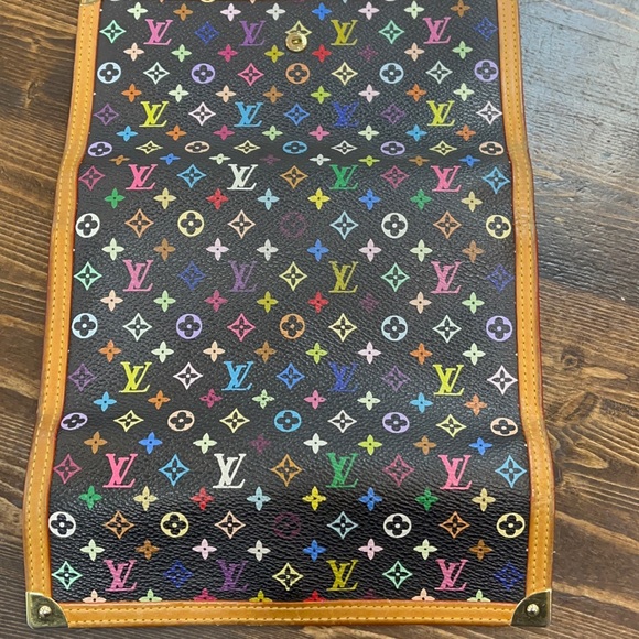 Louis Vuitton Multi -Color International Wallet - Good Vintage Condition COA - Picture 2 of 10